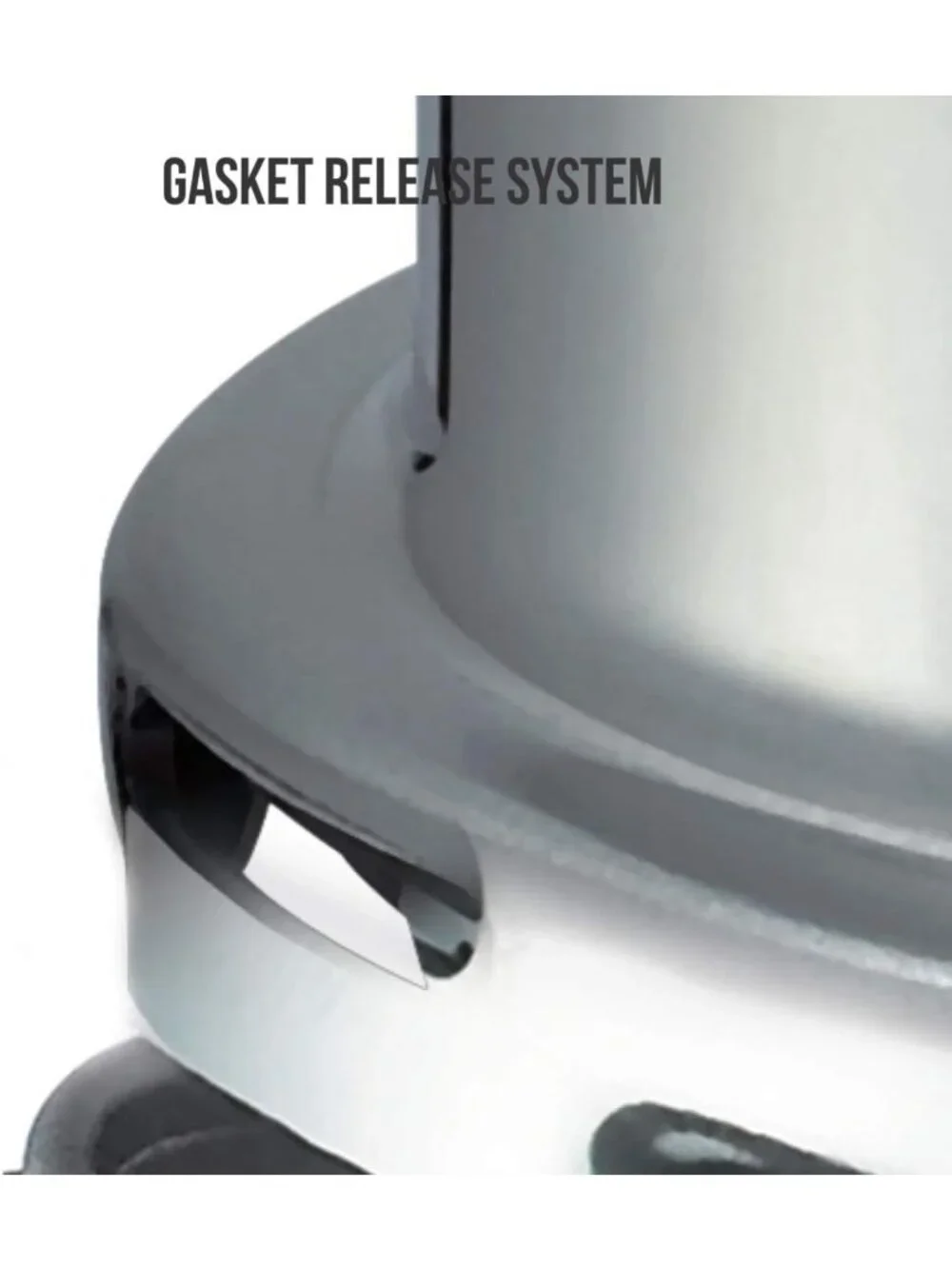 4L Aluminum Pressure Cooker - Durable, Fast Cooking, Easy Clean, Silver Finish